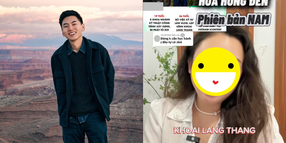 Hot Vlogger Khoai Lang Thang lên tiếng về drama \'hoa hồng đen phiên bản nam\' 