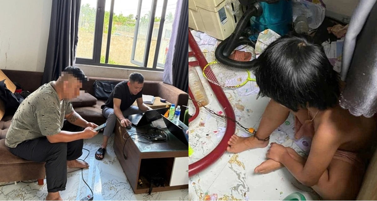 Thêm thông tin gây phẫn nộ vụ cha xích con trong căn phòng bẩn thỉu, ám ảnh hành động của người cha