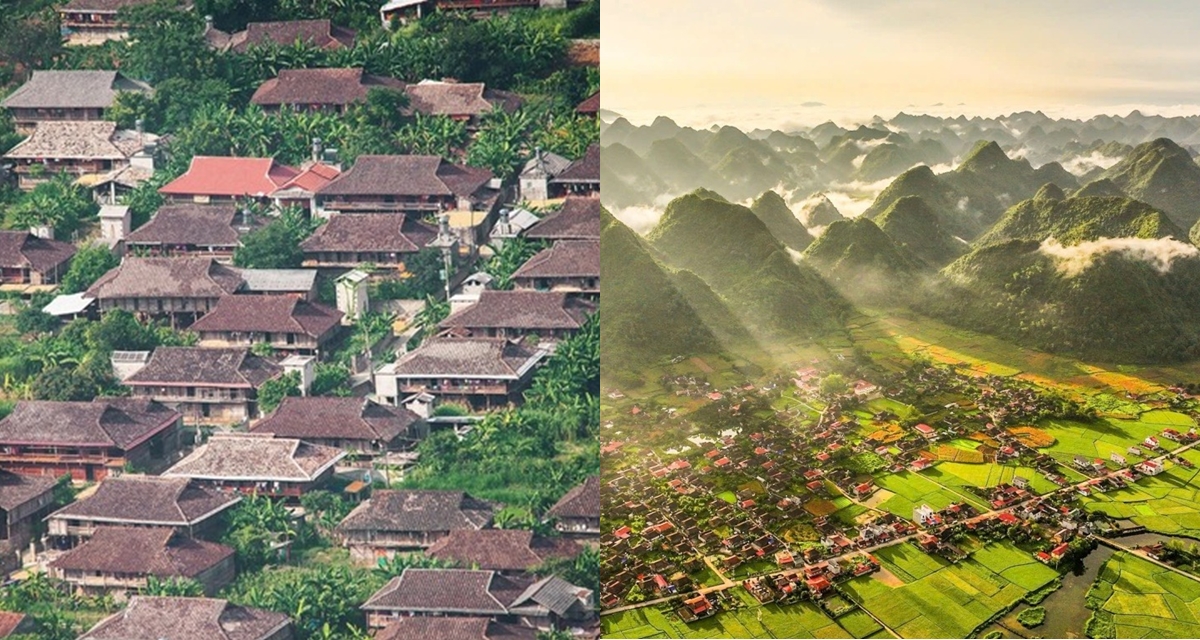 Ngôi làng kỳ lạ của Việt Nam có hàng trăm ngôi nhà cùng quay về một hướng, lý do vô cùng đặc biệt