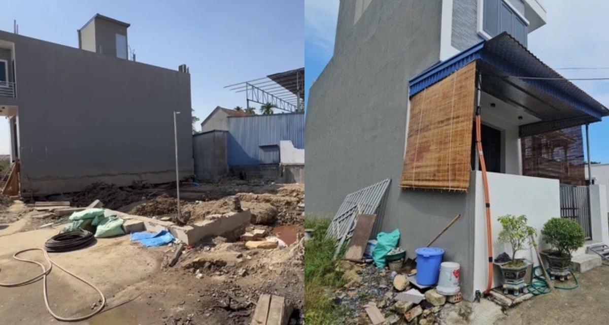 Hiện trạng ngôi nhà xây nhầm trên đất hàng xóm ở Hải Phòng, chủ đất tiết lộ tiến trình di dời 