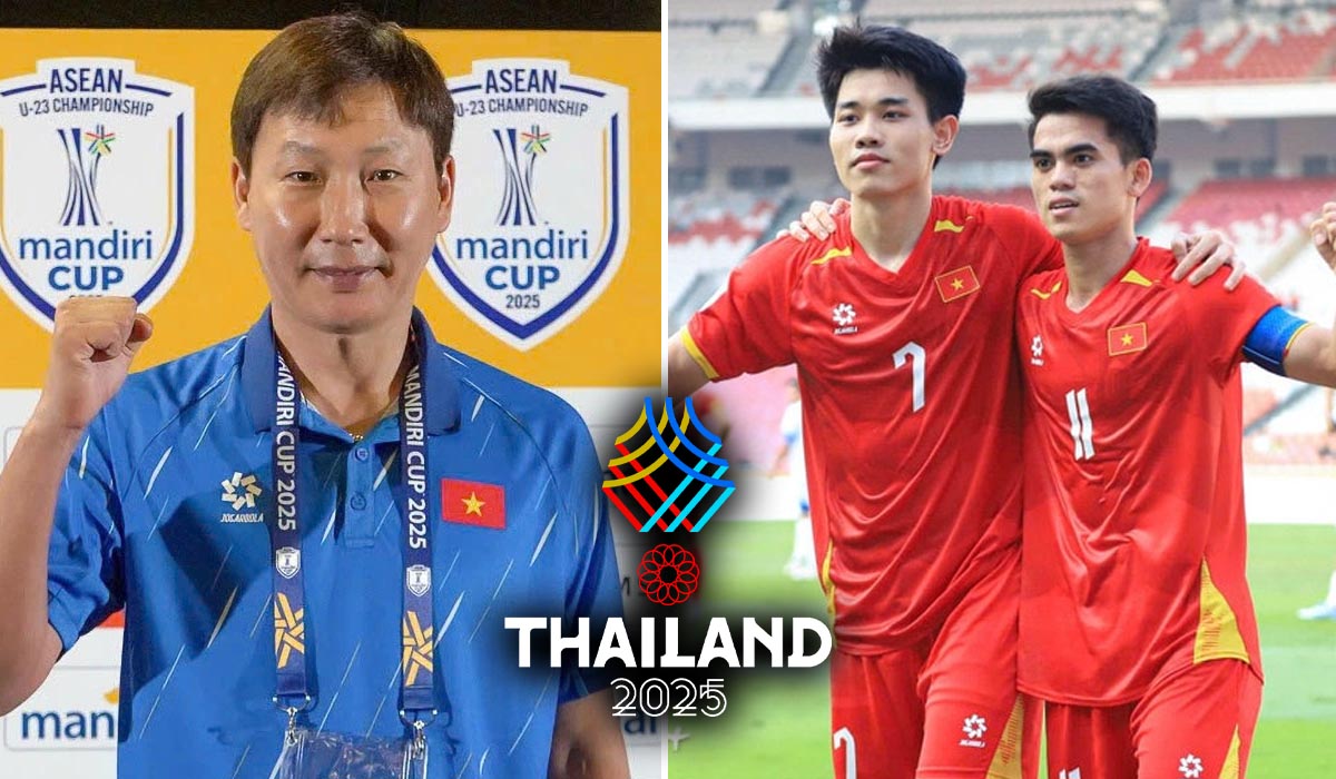 Trò cưng HLV Kim Sang Sik lập kỷ lục, U22 Việt Nam \'thắng lớn\' trước trận khai màn SEA Games 33