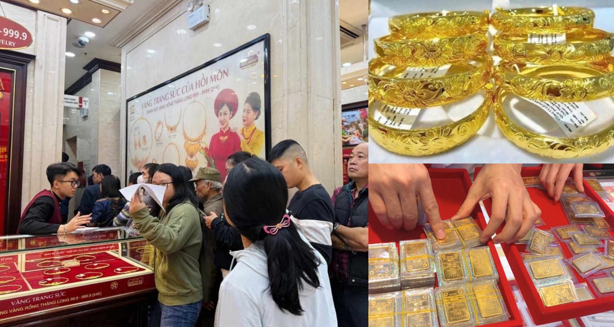 Giá vàng chiều 3/12: Vàng SJC, vàng nhẫn ổn định, vàng thế giới biến động nhẹ