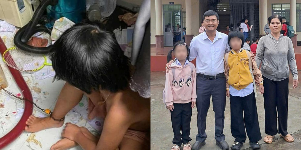 Tin vui của 2 cháu bé bị bố xích chân, nhốt trong phòng bẩn thỉu ở Đăk Lăk