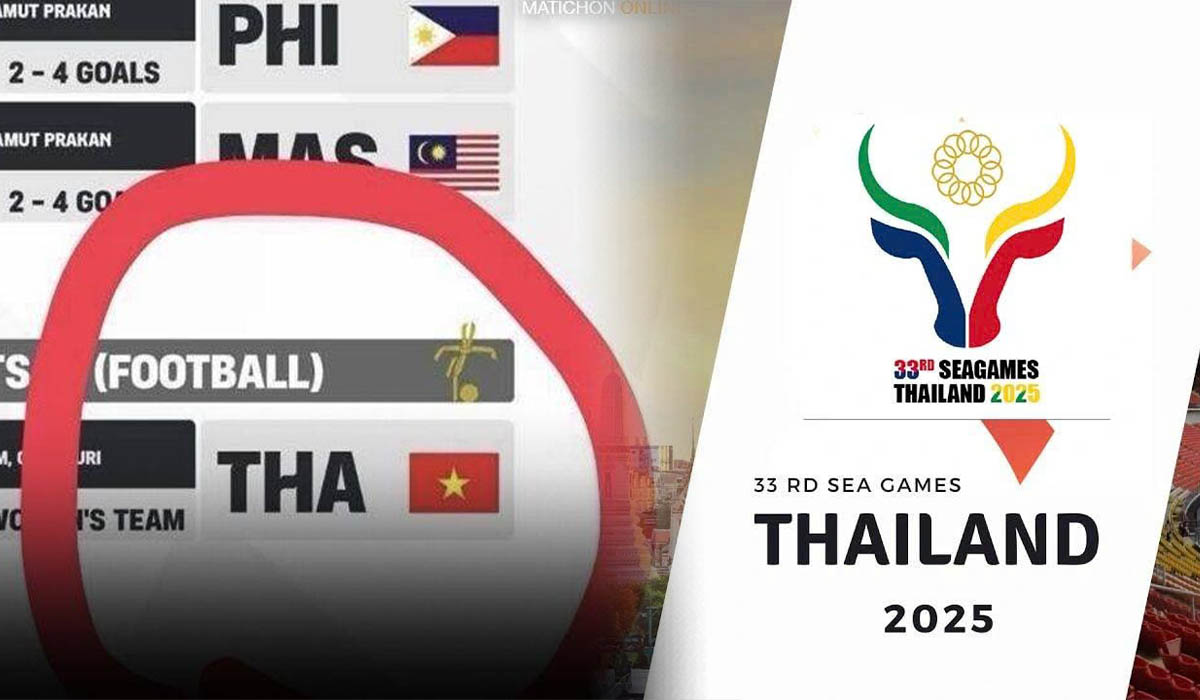 Thái Lan mắc sai lầm nghiêm trọng tại SEA Games 33, quốc kỳ Việt Nam bị nhầm lẫn khó tin