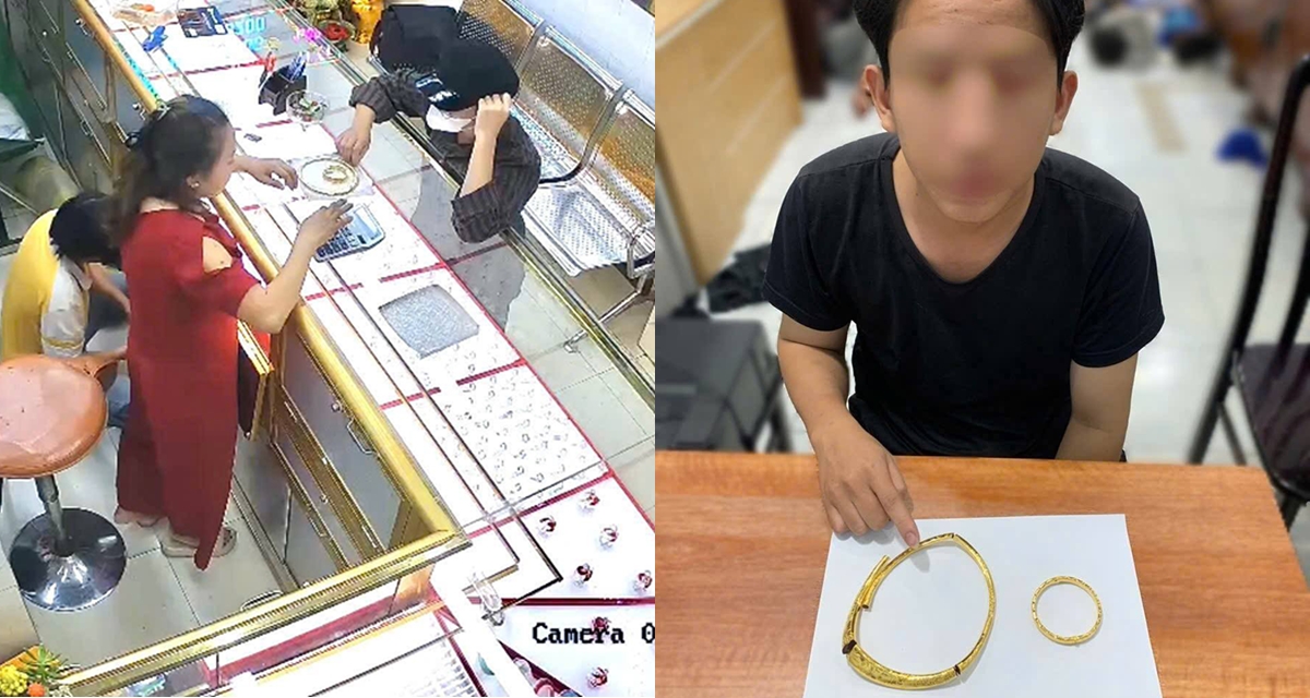 Lời khai khó tin của thanh niên cướp tiệm vàng, bị vây bắt thì rút dao dọa sẽ làm điều dại dột