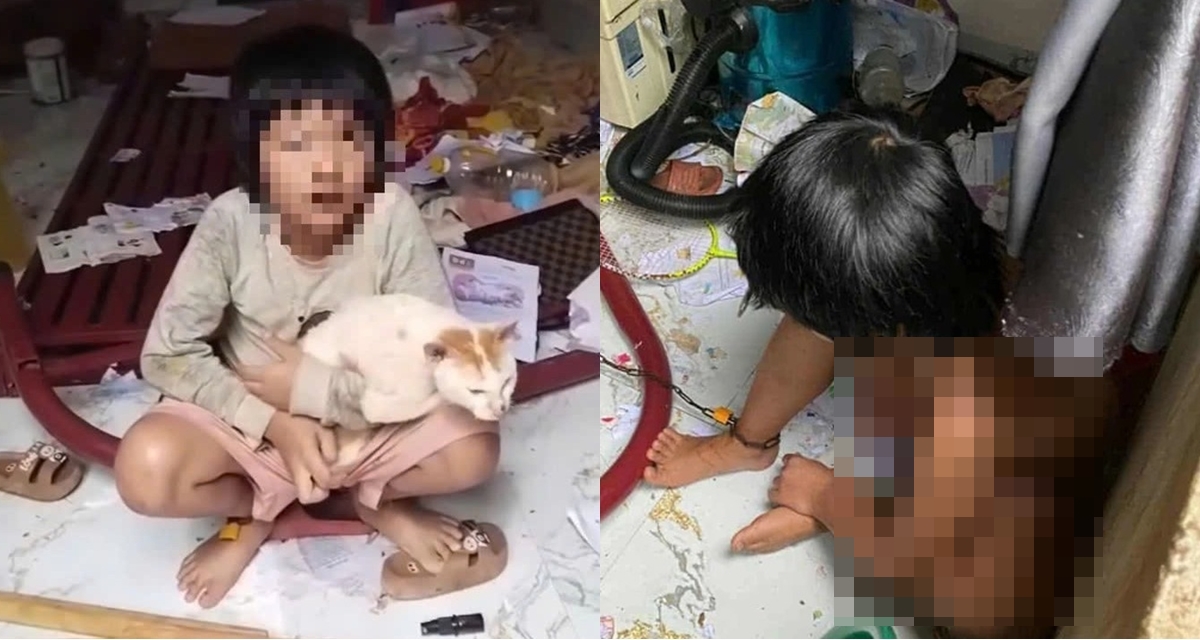 Người cha bắt 2 con nghỉ học, xích chân nhốt trong căn phòng bẩn thỉu đối diện án phạt cực nặng