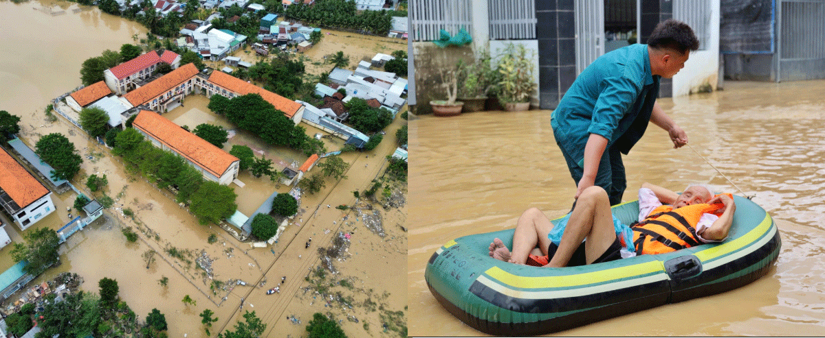Lý do Nha Trang tiếp tục ngập lụt sâu? Người dân ‘mệt mỏi’ vì phải chống lũ 4 lần trong gần 1 tháng