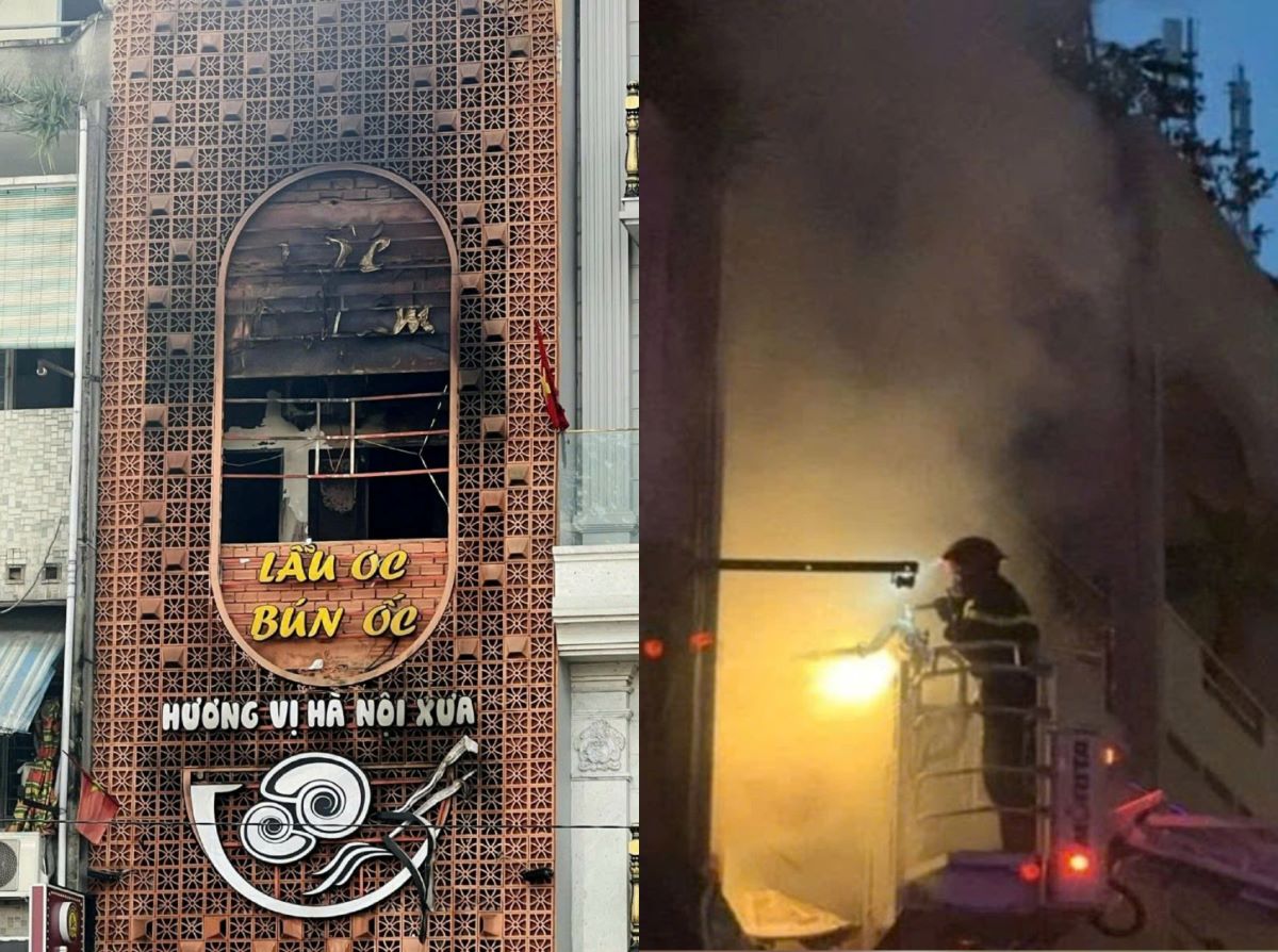 Đã xác định danh tính 4 người tử vong trong vụ cháy quán ăn ở TP.HCM