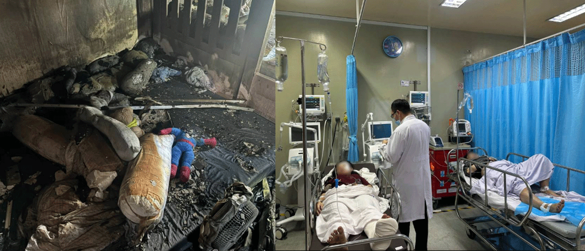 Tình hình sức khỏe đáng lo ngại của 2 nạn nhân trong vụ cháy quán bún ốc 4 người tử vong ở TP.HCM