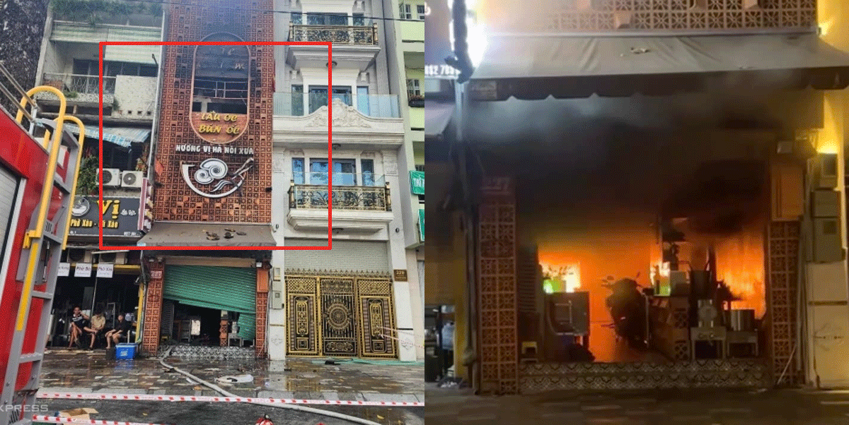 Vụ cháy quán ăn khiến 6 người thương vong ở TP.HCM: Có 2 cô gái nhảy từ trên cao xuống để thoát thân