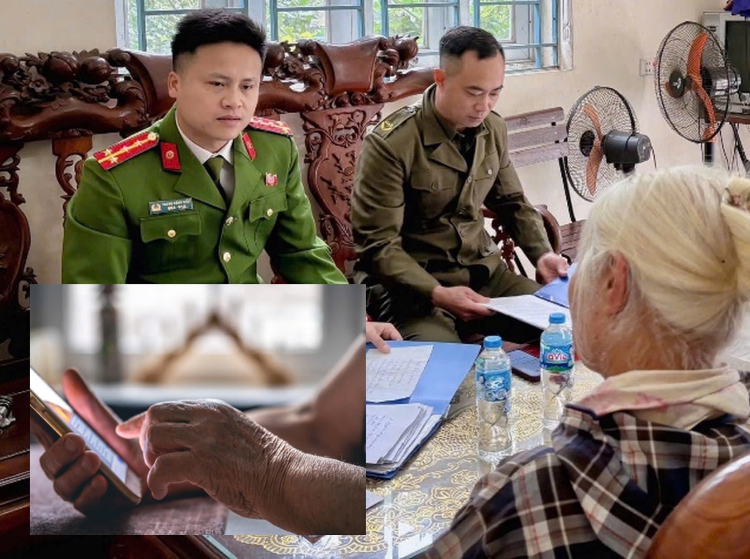 Cụ bà ở Hà Nội suýt mất 80 triệu vì \'công an giả\' và pha giải cứu bất ngờ