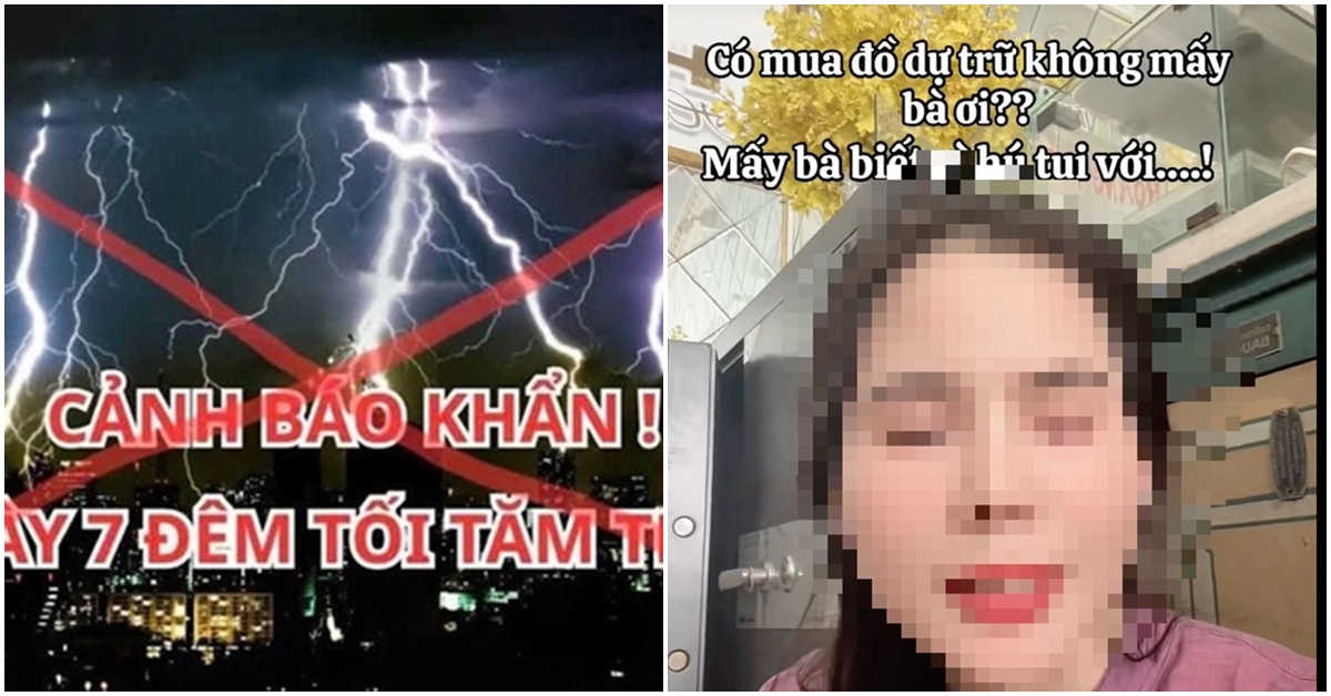 Rộ tin đồn ‘cảnh báo tối trời đất 7 ngày 7 đêm’, nhiều người đi dự trữ lương thực, công an vào cuộc