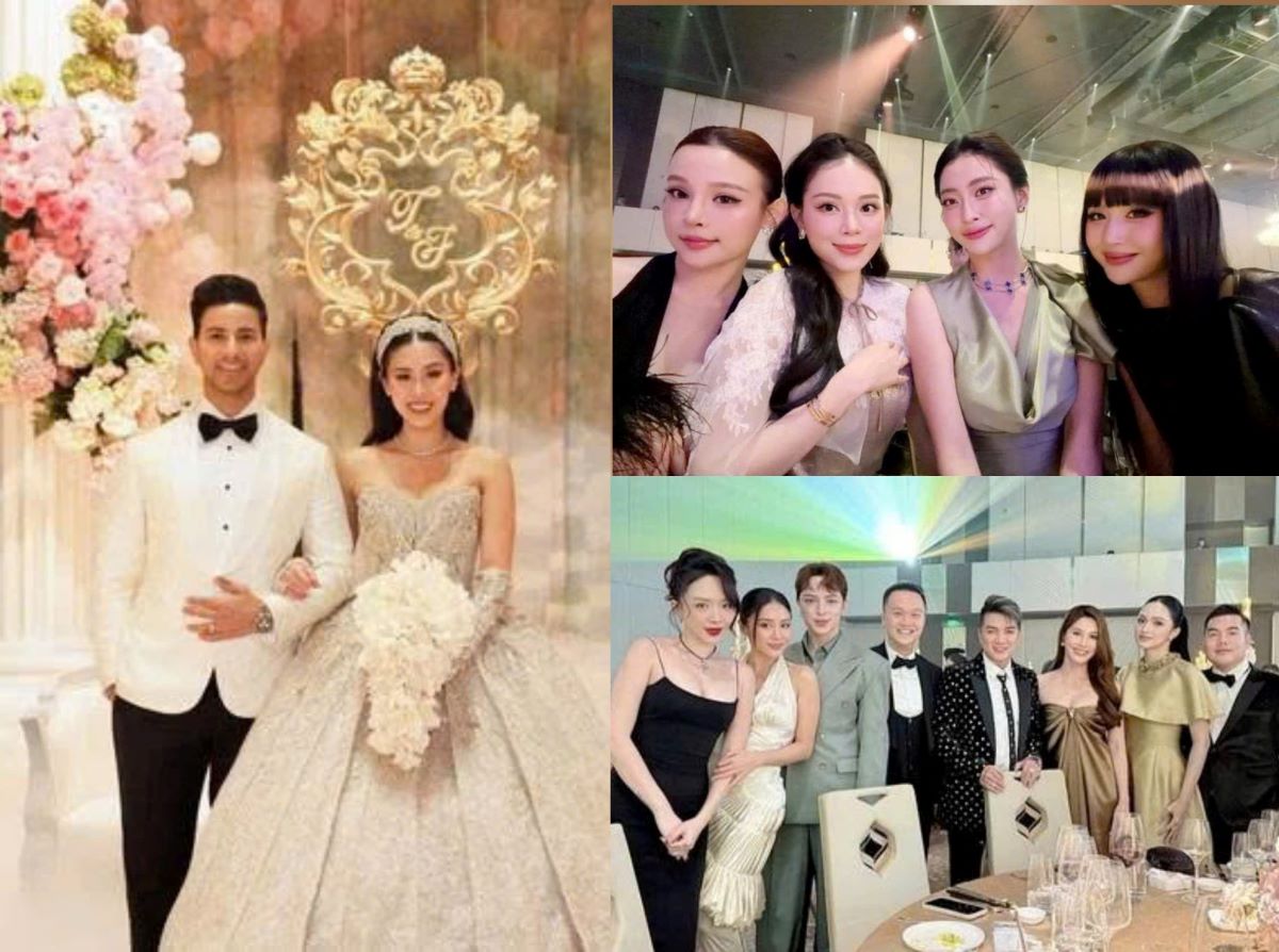 Em chồng Tăng Thanh Hà kết hôn với tỉ phú, lễ cưới gây chú ý vì độ sang trọng