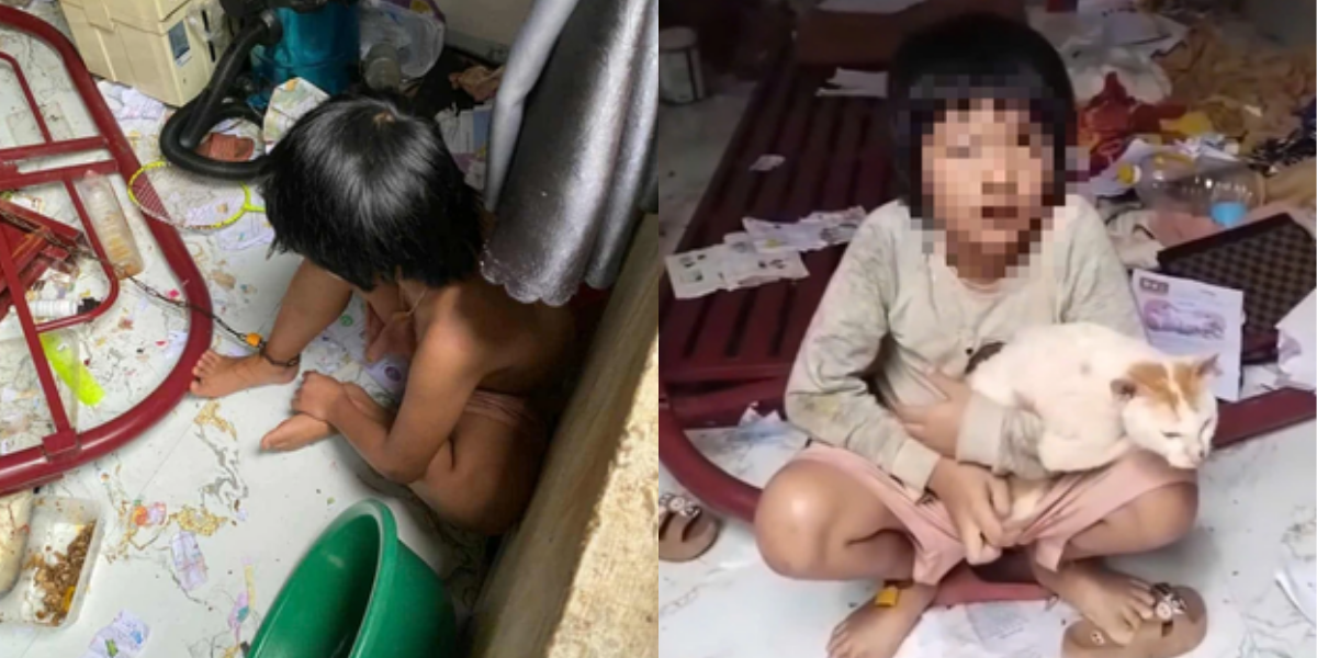 Vụ bố xích chân, nhốt hai con trong phòng bẩn: Hé lộ thêm chi tiết đau lòng từ người thân