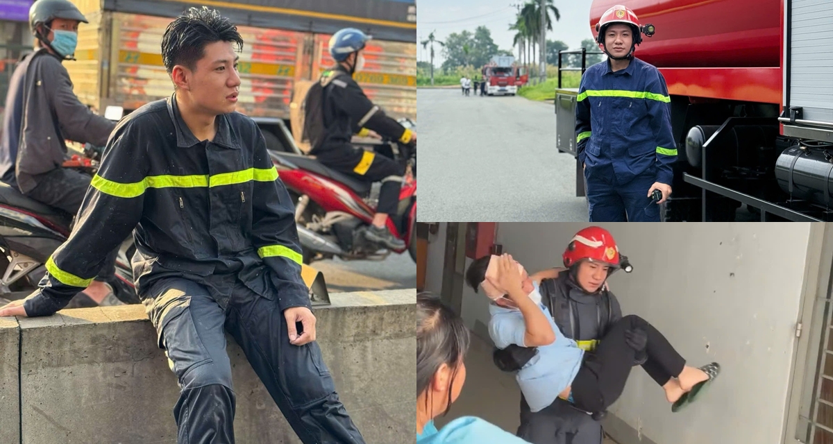 Danh tính chiến sĩ cứu hỏa bất chấp nguy hiểm cứu nữ sinh lớp 11 trước mũi xe đầu kéo mất lái