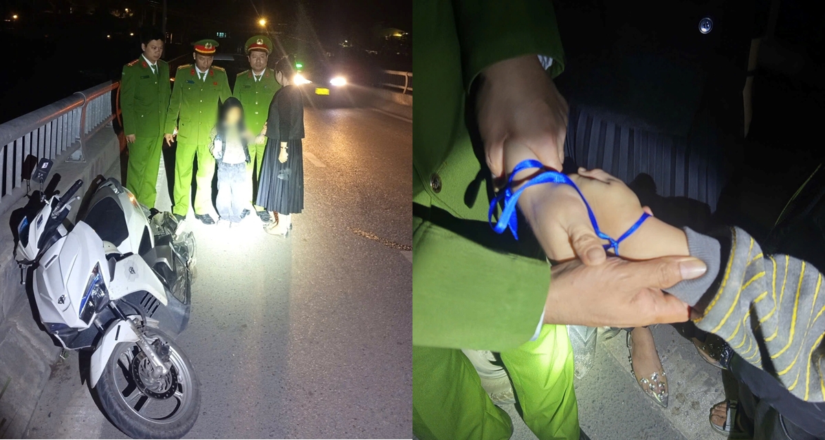 Mẹ buộc tay con định cùng làm điều dại dột, công an kịp thời ngăn cản và nguồn cơn đau lòng phía sau