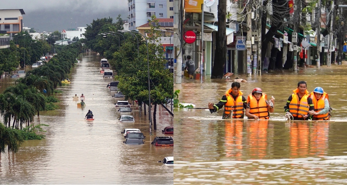 Công an thông tin nóng vụ xả lũ đột ngột gây ngập diện rộng ở Khánh Hòa