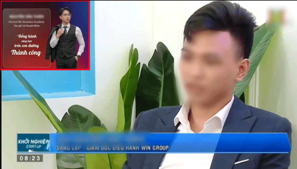 Quá trình làm giàu của ‘tổng tài’ ra hiệu đánh người vừa bị bắt: Từng lên VTV, là Chủ tịch công ty