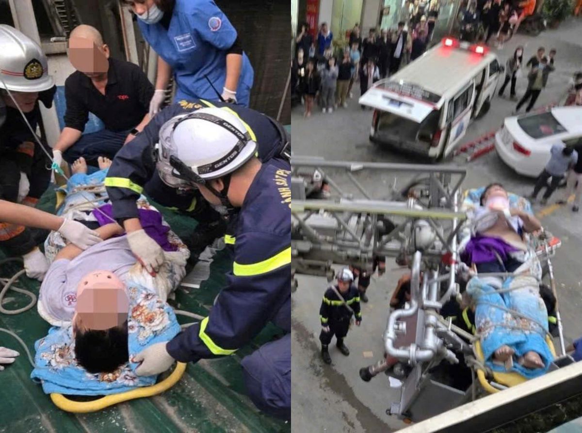 Bé trai rơi từ tầng cao chung cư Hà Nội: Giây phút giải cứu nghẹt thở