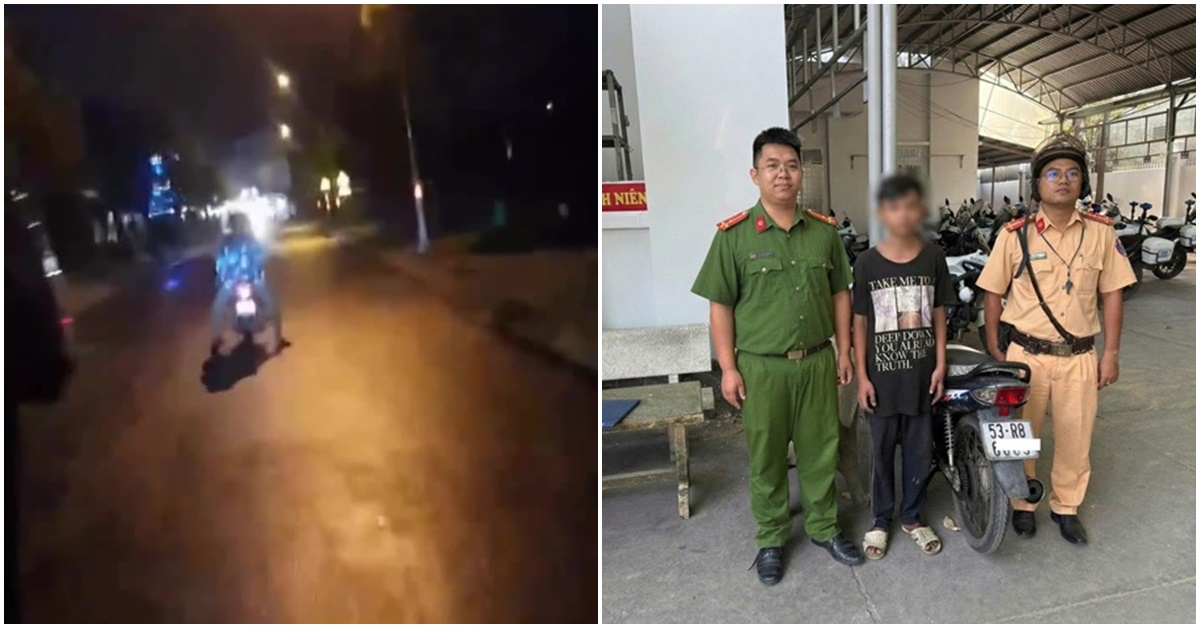 Cái kết đắng cho nam thanh niên 14 tuổi bốc đầu xe máy rồi mang cả ekip quay clip tung lên mạng