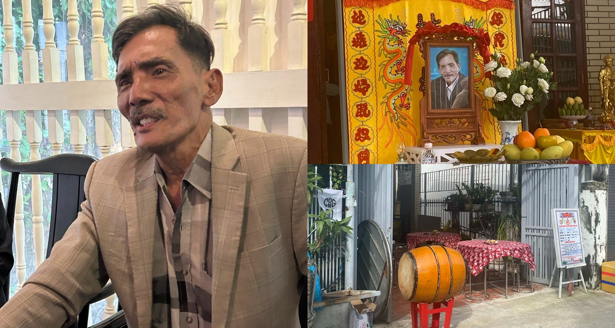 Đám tang hiu quạnh của Thương Tín, mẹ già 90 tuổi nhắn nhủ con trai quá cố 1 câu rơi nước mắt