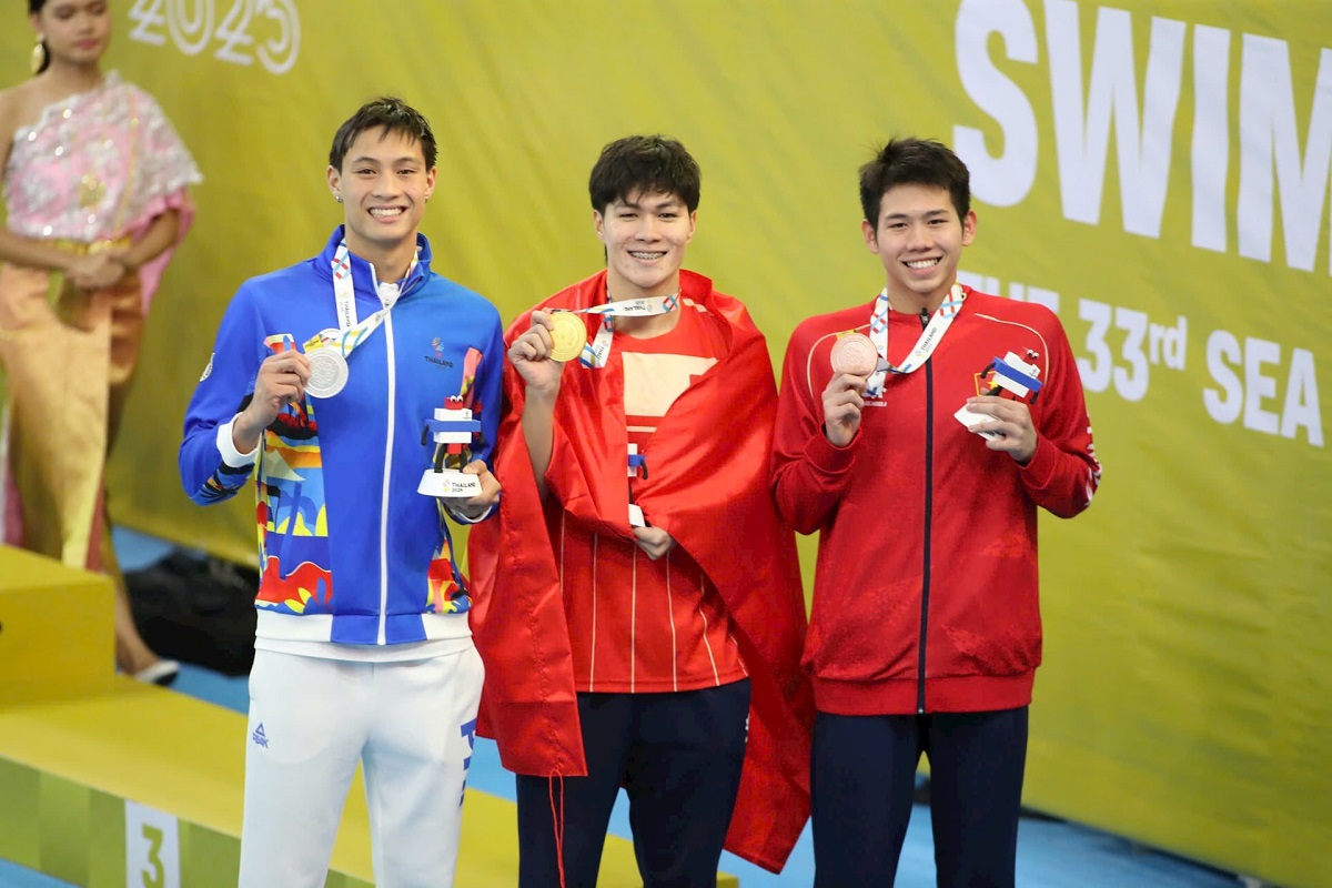 Thua kỷ lục gia Việt Nam, em trai Ánh Viên chưa thể giành HCV SEA Games