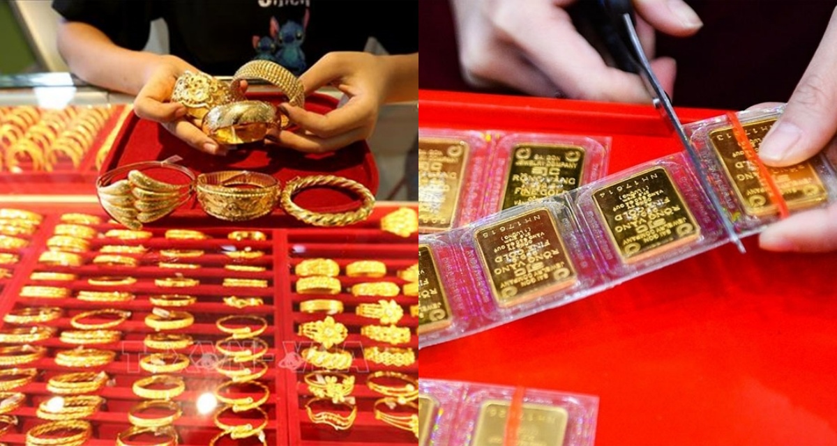 Giá vàng chiều ngày 10/12: SJC, ACB bật tăng mạnh, vàng nhẫn và thế giới biến động bất ngờ
