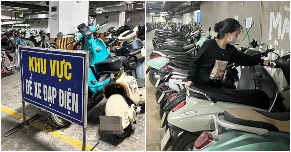 Công an Hà Nội, Sở xây dựng làm việc với Ban quản lý chung cư HH Linh Đàm về vụ cấm cư dân để xe điện