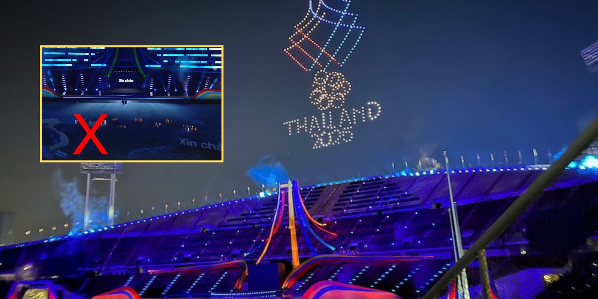 Đoàn Thể thao Việt Nam lên tiếng về sai sót hình ảnh lãnh thổ tại lễ khai mạc SEA Games 33