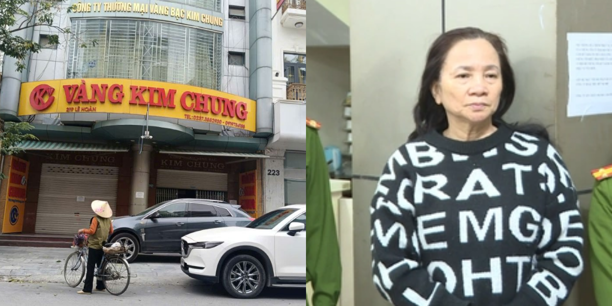 Trước khi bị bắt vì trốn thuế, tiệm vàng Kim Chung từng bị xử phạt vì một sai phạm nghiêm trọng trong kinh doanh