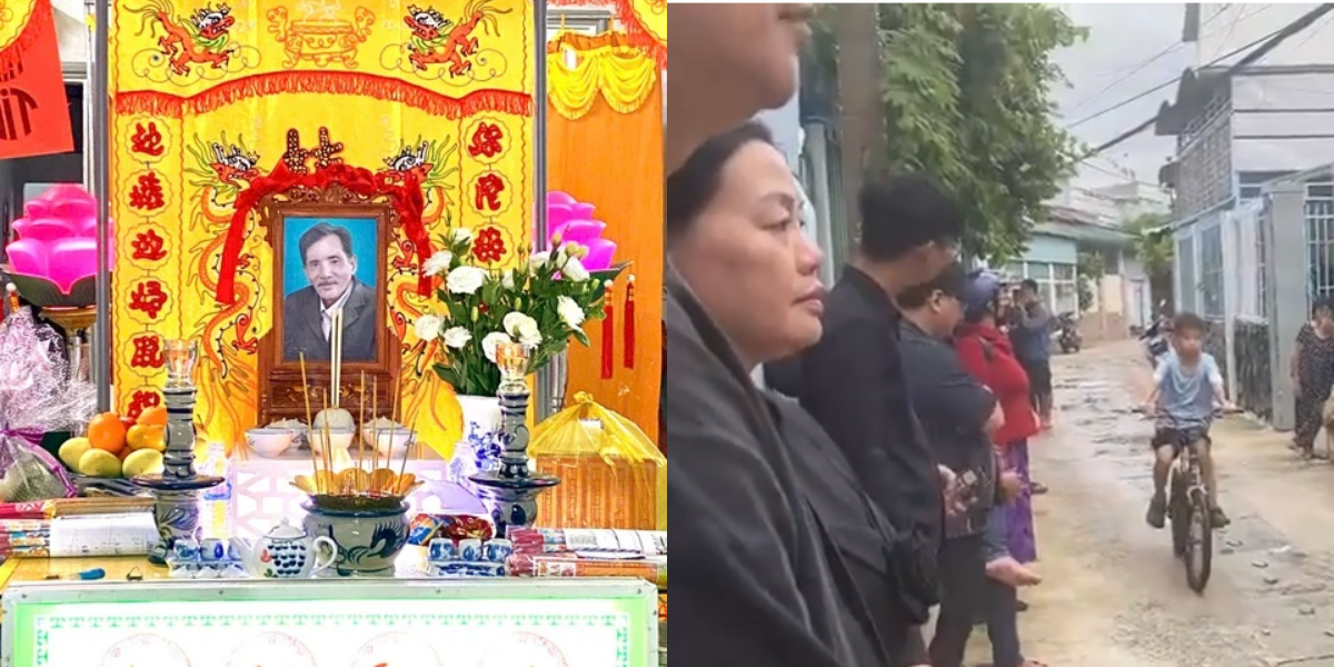 Tang lễ giản dị của nghệ sĩ Thương Tín: Hàng xóm lặng lẽ tiễn đưa trong con hẻm nhỏ