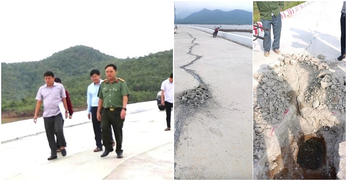 Thông tin nóng vụ hồ thủy lợi 85 triệu m3 ở Ninh Thuận mới khánh thành vài tháng đã nứt, công an vào cuộc