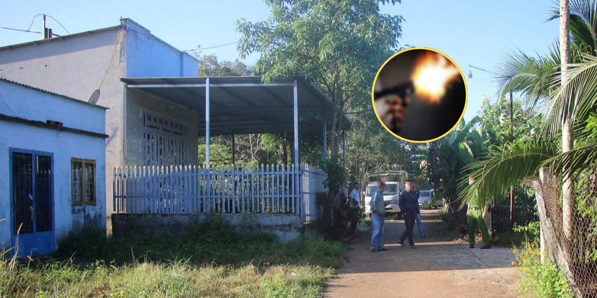 Hiện trường vụ một phụ nữ bị bắn tử vong khi đang ở nhà, phát hiện 1 vật thể lạ nghi liên quan tới vụ án