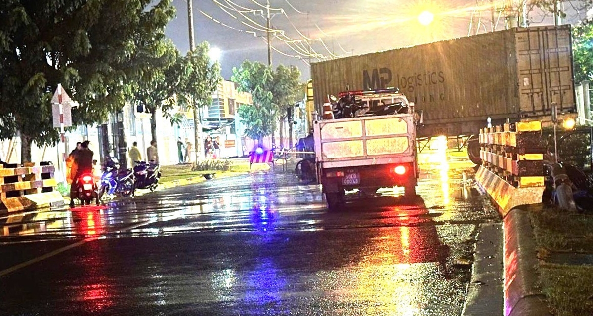 Hiện trường xe đầu kéo cán nam công nhân tử vong tại chỗ, xót xa hoàn cảnh của nạn nhân