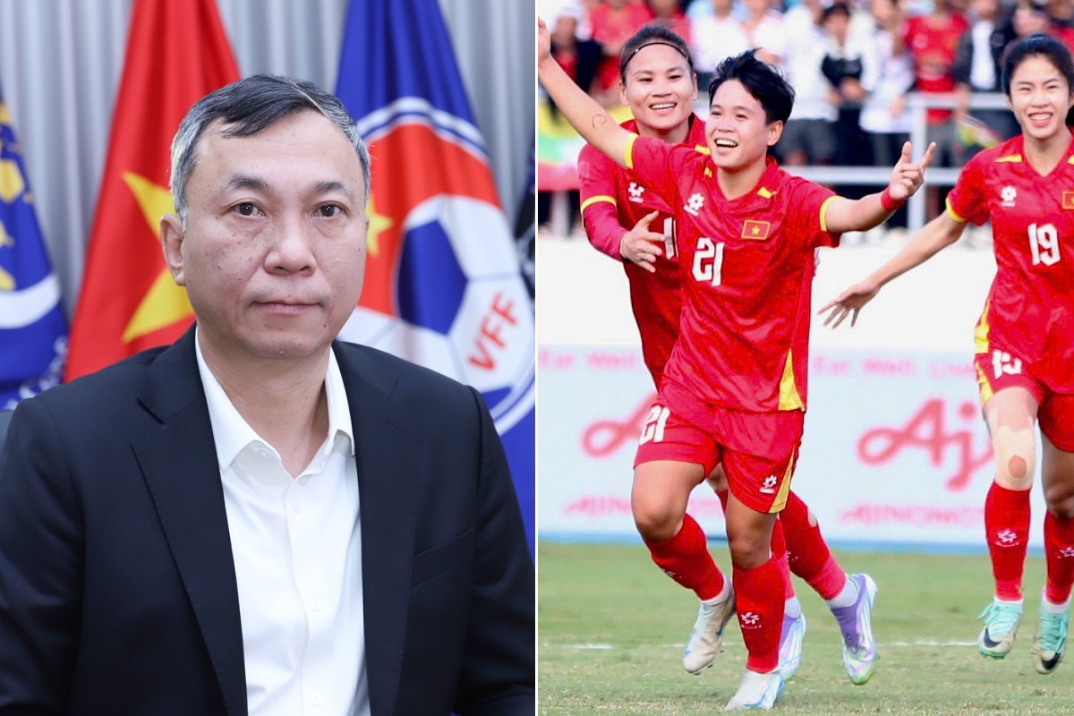 ĐT nữ Việt Nam vượt qua khe cửa hẹp ở SEA Games 33, chủ tịch VFF thưởng nóng số tiền cực lớn