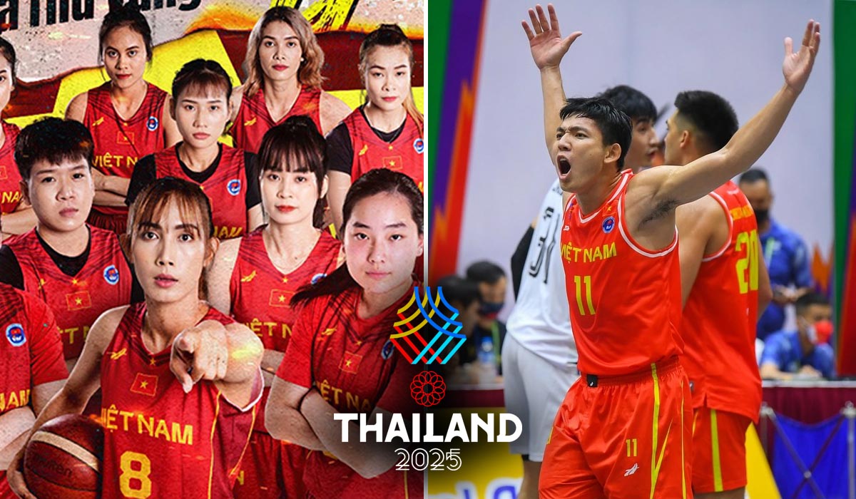Lịch thi đấu bóng rổ 5x5 SEA Games 33 mới nhất: ĐT Việt Nam đại chiến Thái Lan ngay từ vòng bảng