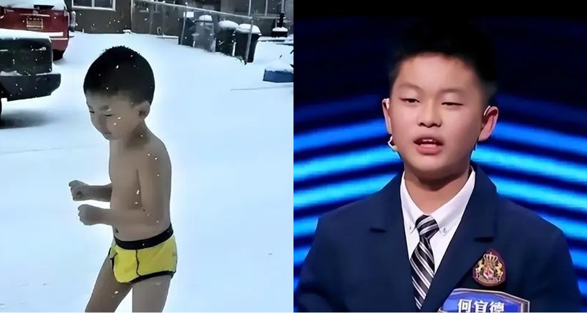 Cậu bé bị bố bắt cởi trần chạy giữa trời -13 độ, giáo dục theo kiểu đại bàng giờ có cuộc sống đầy bất ngờ