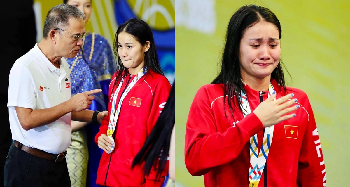 Hé lộ câu nói gây tổn thương của vị lãnh đạo khiến kình ngư Mỹ Tiên bật khóc nức nở ngay khi huy chương