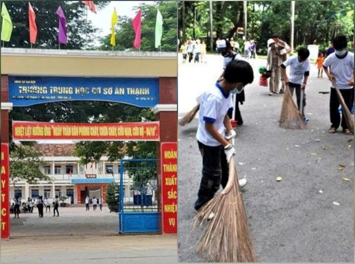 Vụ kiểm điểm Phó Hiệu trưởng bắt học sinh dừng học đi dọn rác: Kỷ luật hay lạm quyền?