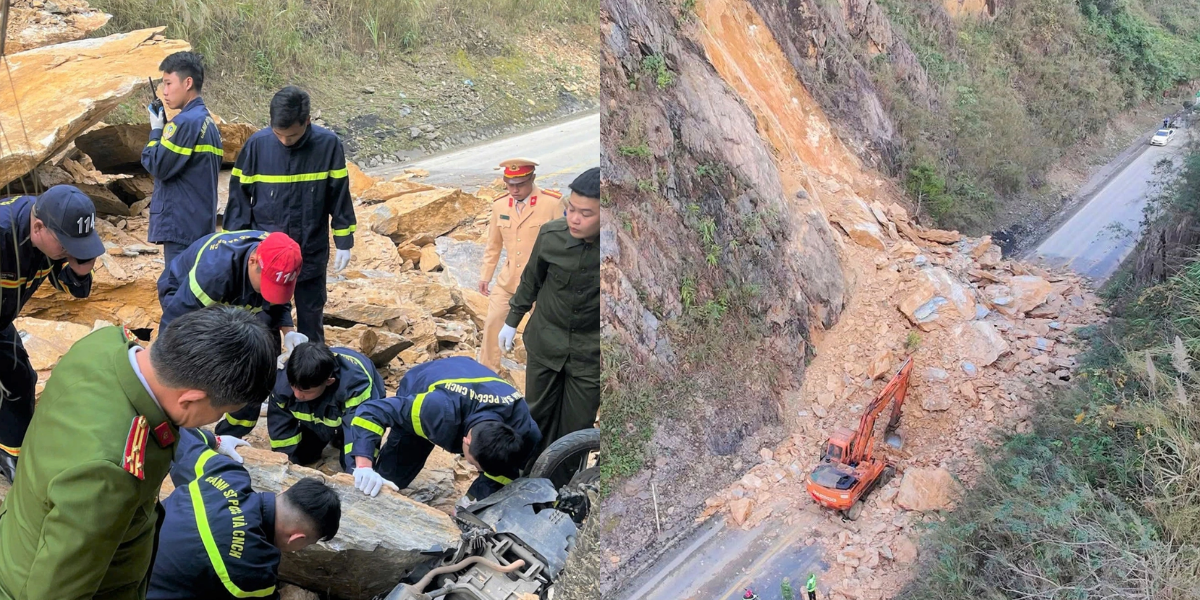 Thông tin mới về danh tính 3 nạn nhân bị vùi lấp trong vụ sạt lở quốc lộ 6 tỉnh Phú Thọ