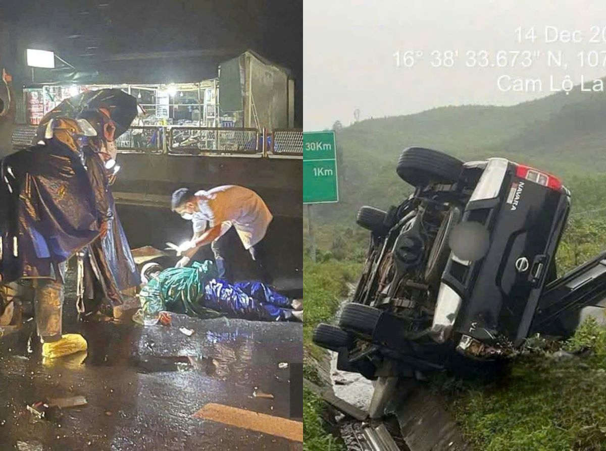 Quảng Trị: Va chạm tr&ecirc;n quốc lộ 1A khiến một người chết, xe đầu k&eacute;o rời hiện trường