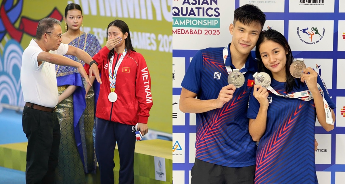 VĐV Việt Nam đầu ti&ecirc;n c&ocirc;ng khai b&ecirc;nh vực Mỹ Ti&ecirc;n sau khi nữ k&igrave;nh ngư bị l&atilde;nh đạo mắng đến bật kh&oacute;c