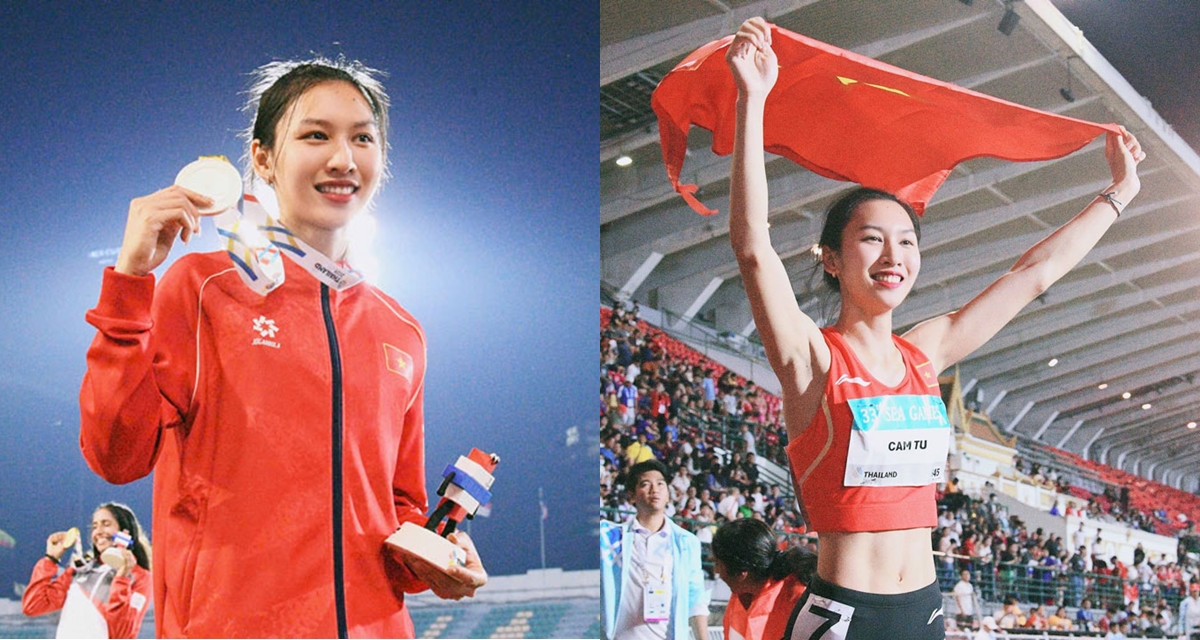 &lsquo;Nữ thần&rsquo; 2k5 lần đầu tham dự SEA Games đ&atilde; ph&aacute; kỷ lục của &lsquo;nữ ho&agrave;ng tốc độ&rsquo; Vũ Thị Hương 