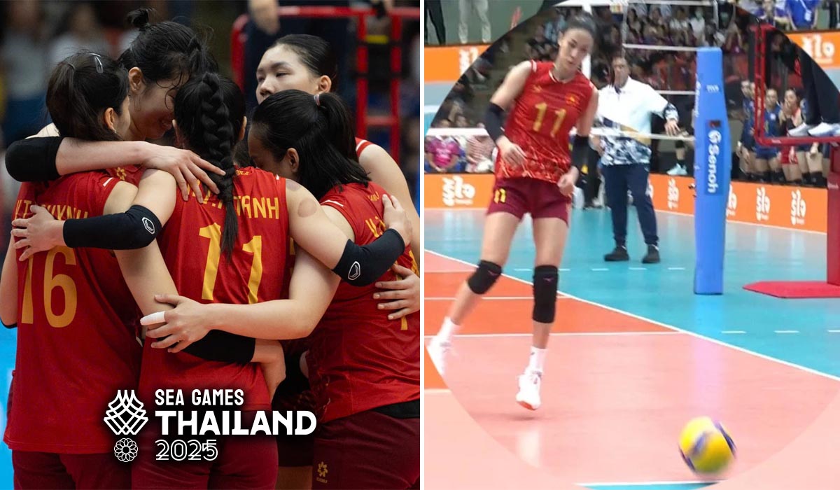 NHM tranh c&atilde;i về chung kết SEA Games 33, b&oacute;ng chuyền nữ Việt Nam lỡ tấm HCV lịch sử v&igrave; lỗi trọng t&agrave;i?