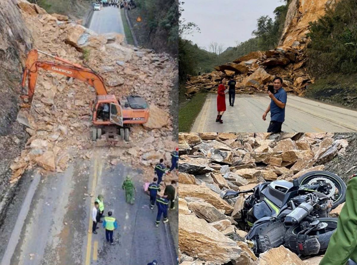 Nhân chứng vụ sạt lở đất đá ở đèo Thung Khe kể lại khoảnh khắc thoát nạn trong tích tắc