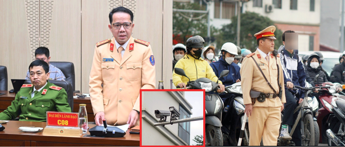 Đại diện Cục Cảnh s&aacute;t giao th&ocirc;ng l&yacute; giải v&igrave; sao c&oacute; 1.800 camera AI vẫn cần CSGT trực tiếp tuần tra
