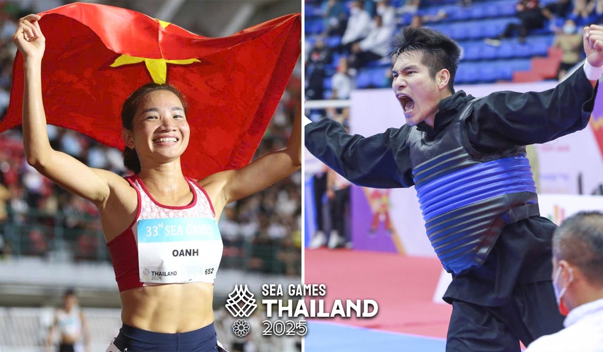 Bảng tổng sắp huy chương SEA Games 33 h&ocirc;m nay 16/12: Thể thao Việt Nam tăng tốc b&aacute;m đuổi top 2