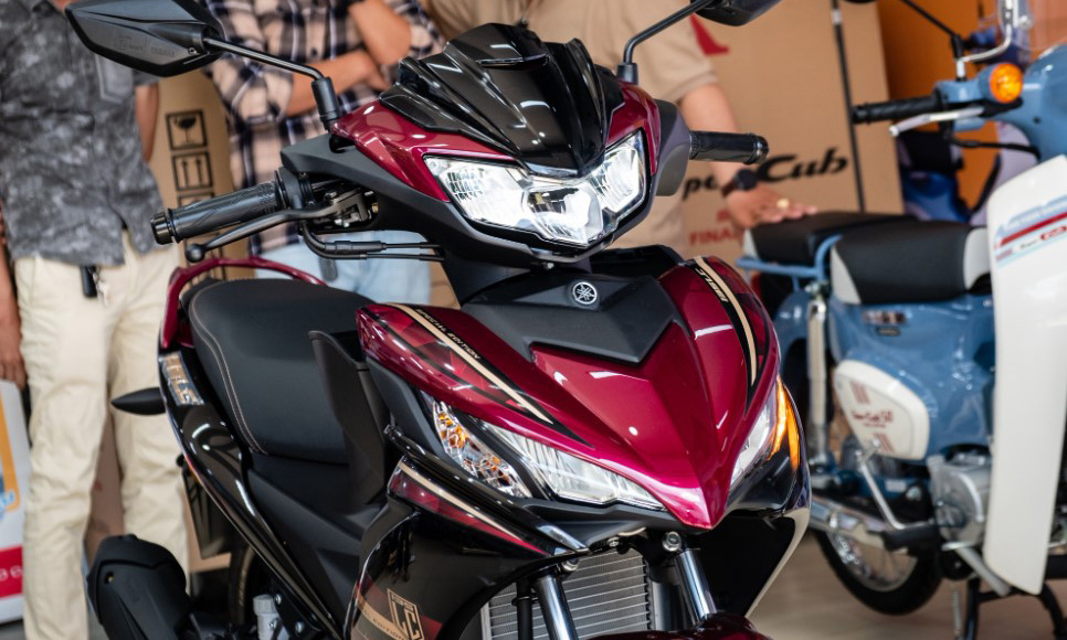 Đẹp hơn Honda Future v&agrave; Wave Alpha, &lsquo;vua xe số&rsquo; 135cc mới của Yamaha đ&atilde; về đại l&yacute; Việt với gi&aacute; sốc