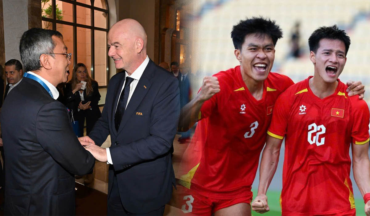 B&oacute;ng đ&aacute; Việt Nam \'l&agrave;m mưa l&agrave;m gi&oacute;\' tại SEA Games 33, VFF nhận tin vui từ FIFA