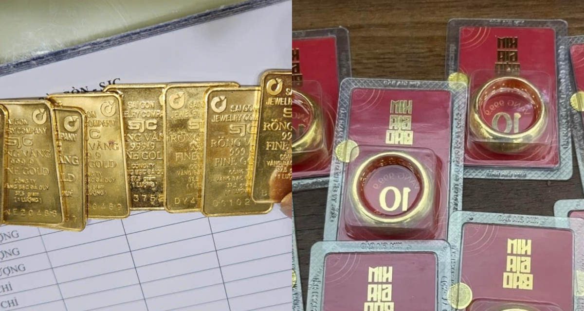 Gi&aacute; v&agrave;ng chốt phi&ecirc;n 16/12 lao dốc, SJC v&agrave; ACB đồng loạt giảm s&acirc;u, v&agrave;ng nhẫn 9999 chững lại, thị trường quốc tế đảo chiều